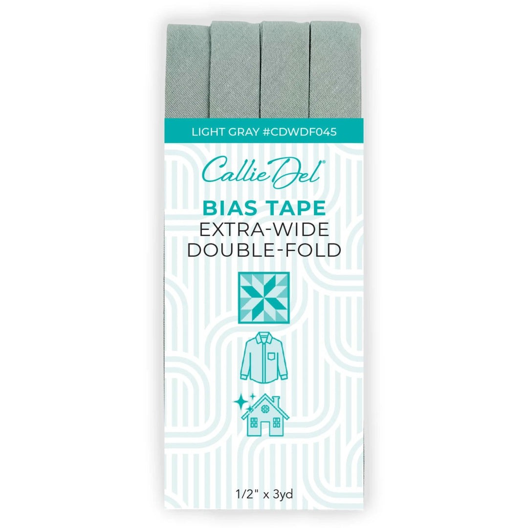 Extra Wide Double Face Bias Tape - Maple Leaf Quilting Company Ltd.