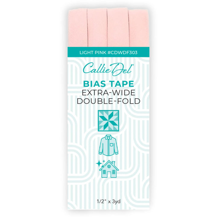 Extra Wide Double Face Bias Tape - Maple Leaf Quilting Company Ltd.