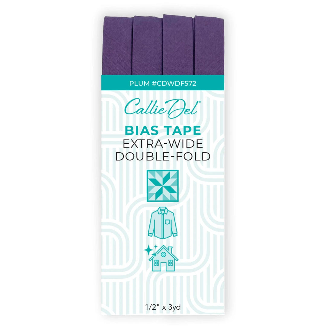 Extra Wide Double Face Bias Tape - Maple Leaf Quilting Company Ltd.