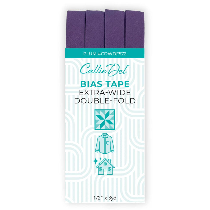 Extra Wide Double Face Bias Tape - Maple Leaf Quilting Company Ltd.