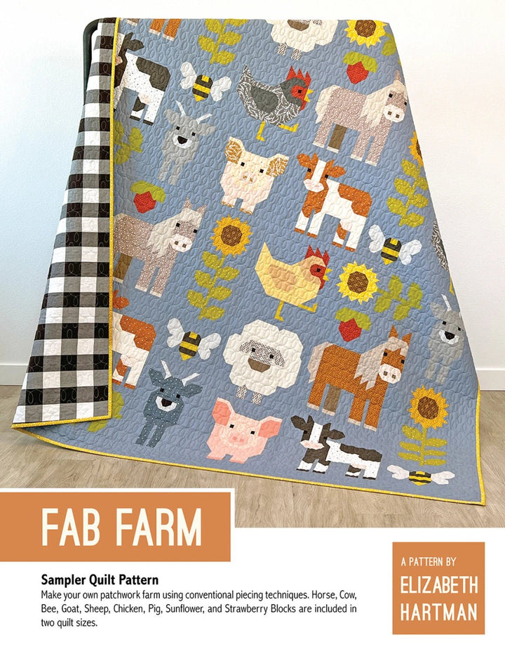 Fab Farm Quilt Pattern (EH069) - Maple Leaf Quilting Company Ltd.