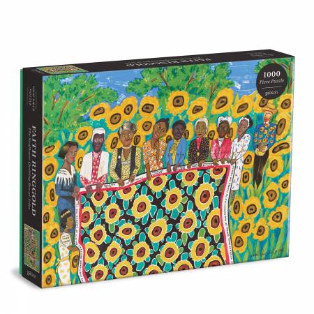 Faith Ringgold The Sunflower Quilting Bee at Arles 1000pc Puzzle (CB70067) - Maple Leaf Quilting Company Ltd.