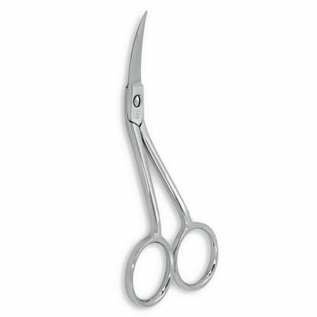 Famore 4in Double Curved Machine Embroidery Scissors (748C) - Maple Leaf Quilting Company Ltd.