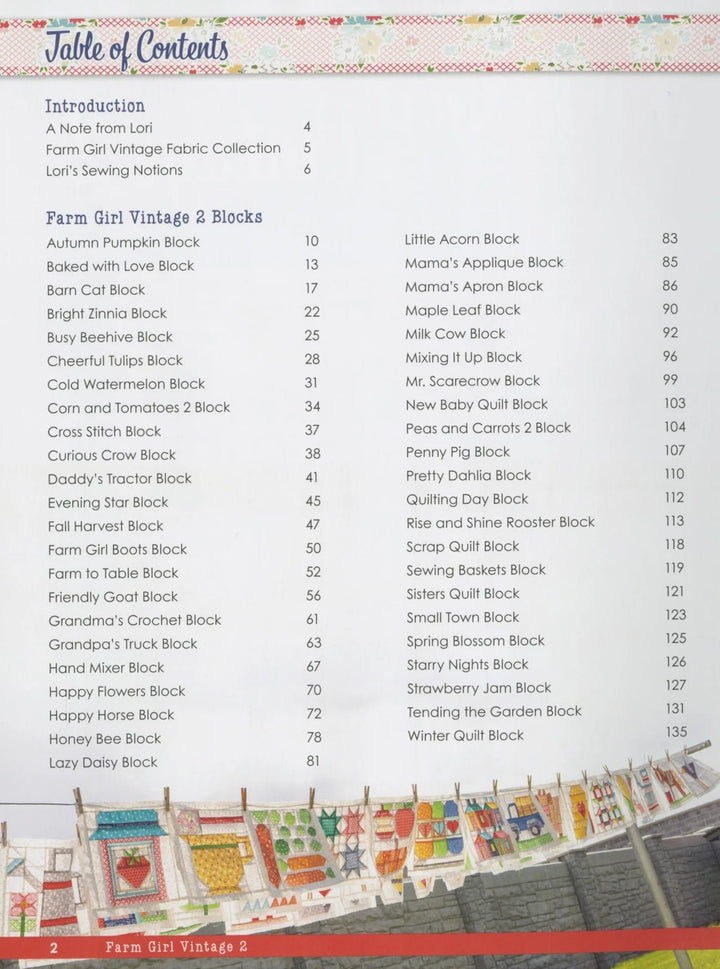 Farm Girl Vintage 2 (ISE - 931) - Maple Leaf Quilting Company Ltd.