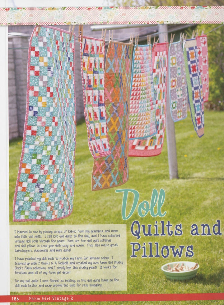 Farm Girl Vintage 2 (ISE - 931) - Maple Leaf Quilting Company Ltd.