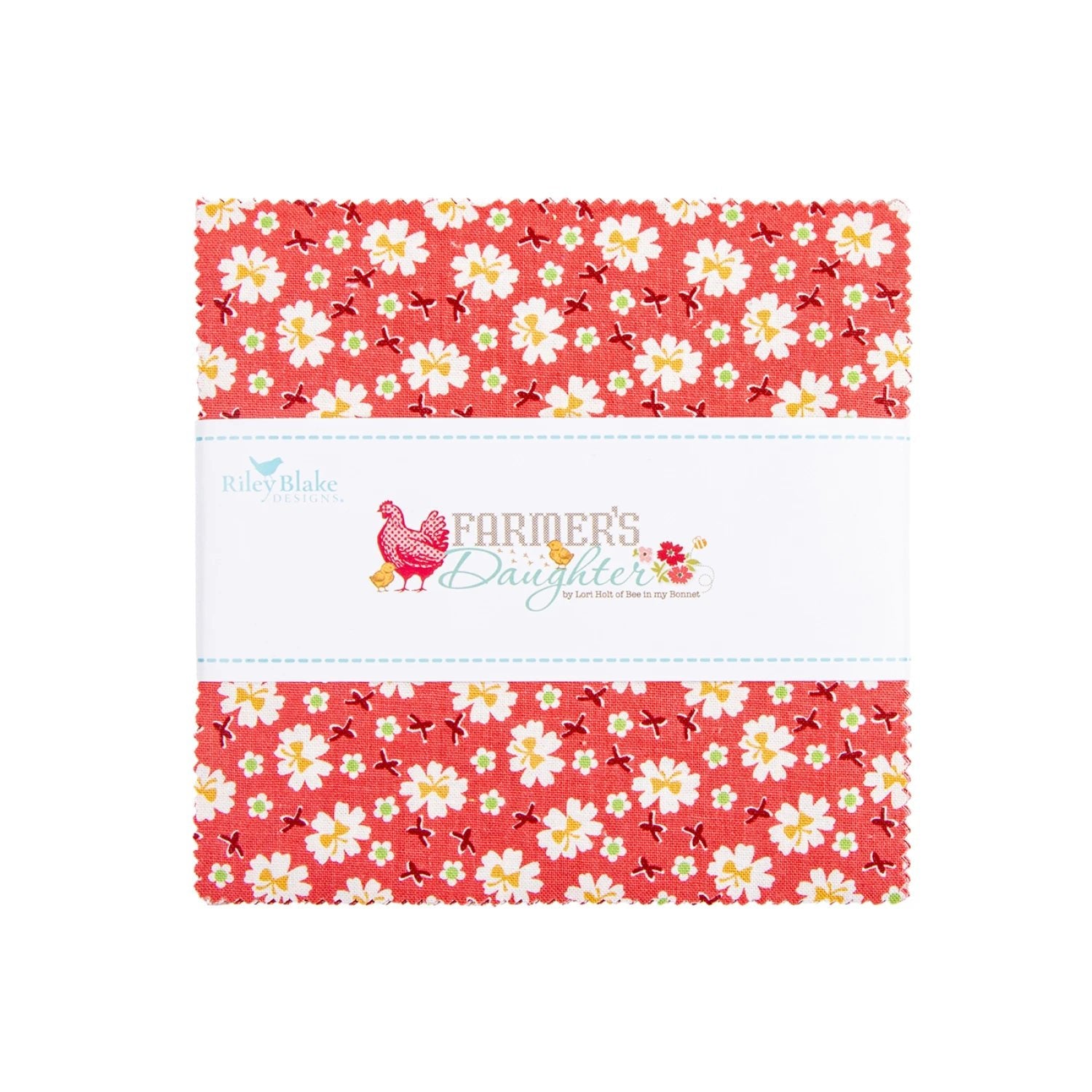 Farmer's Daughter by Lori Holt | 5in Squares - 42pcs (5 - 17160 - 42) - Maple Leaf Quilting Company Ltd.