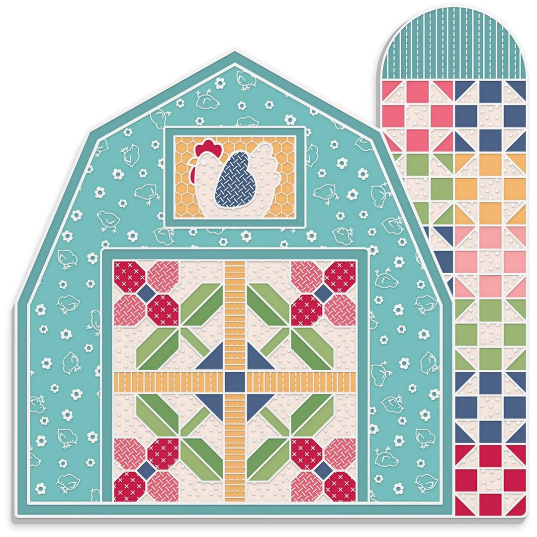 Farmer's Daughter by Lori Holt | Barn Scissor Minder (ST - 46791) - Maple Leaf Quilting Company Ltd.