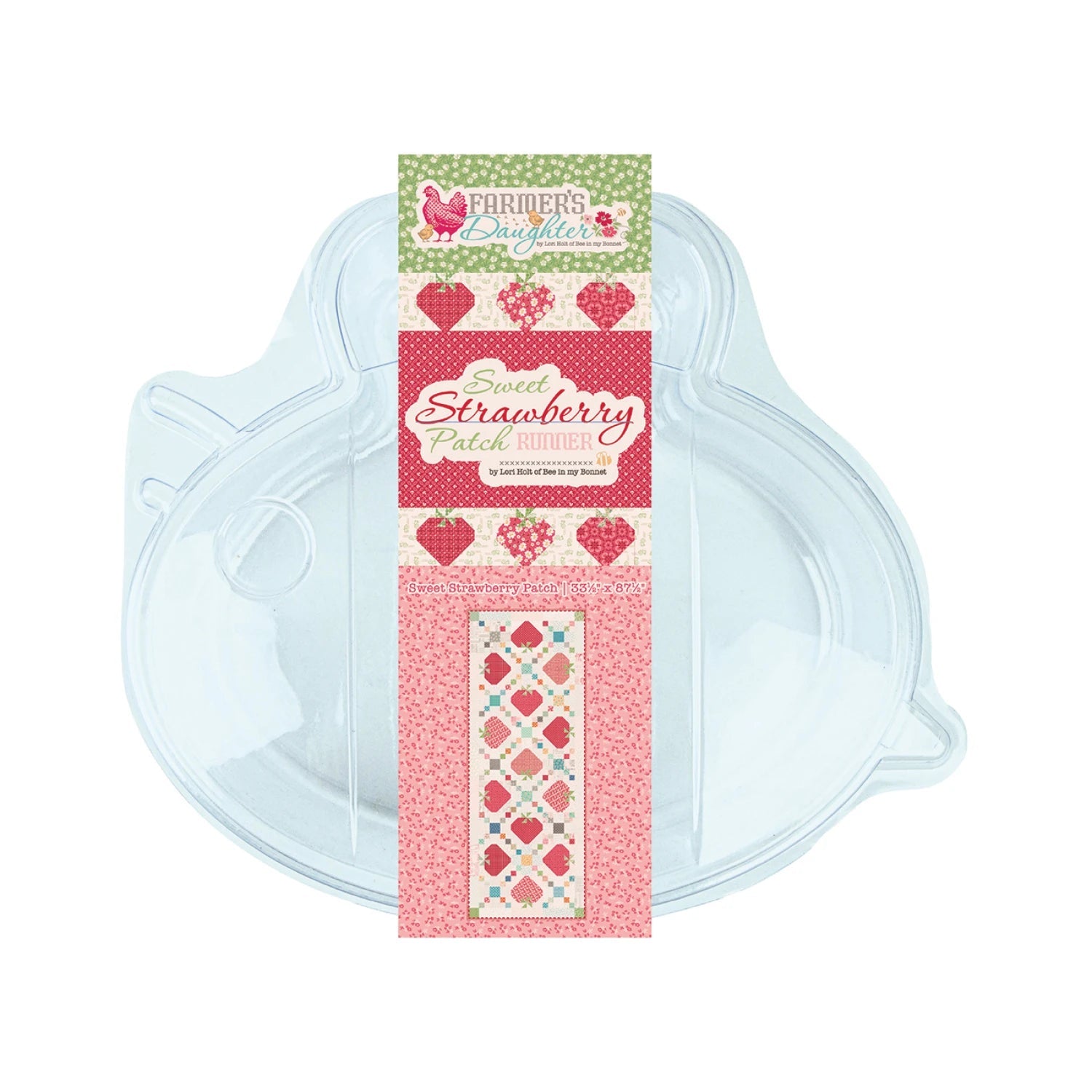 Farmer's Daughter by Lori Holt Sweet | Strawbery Patch Runner Kit (KT - 17161) - Maple Leaf Quilting Company Ltd.