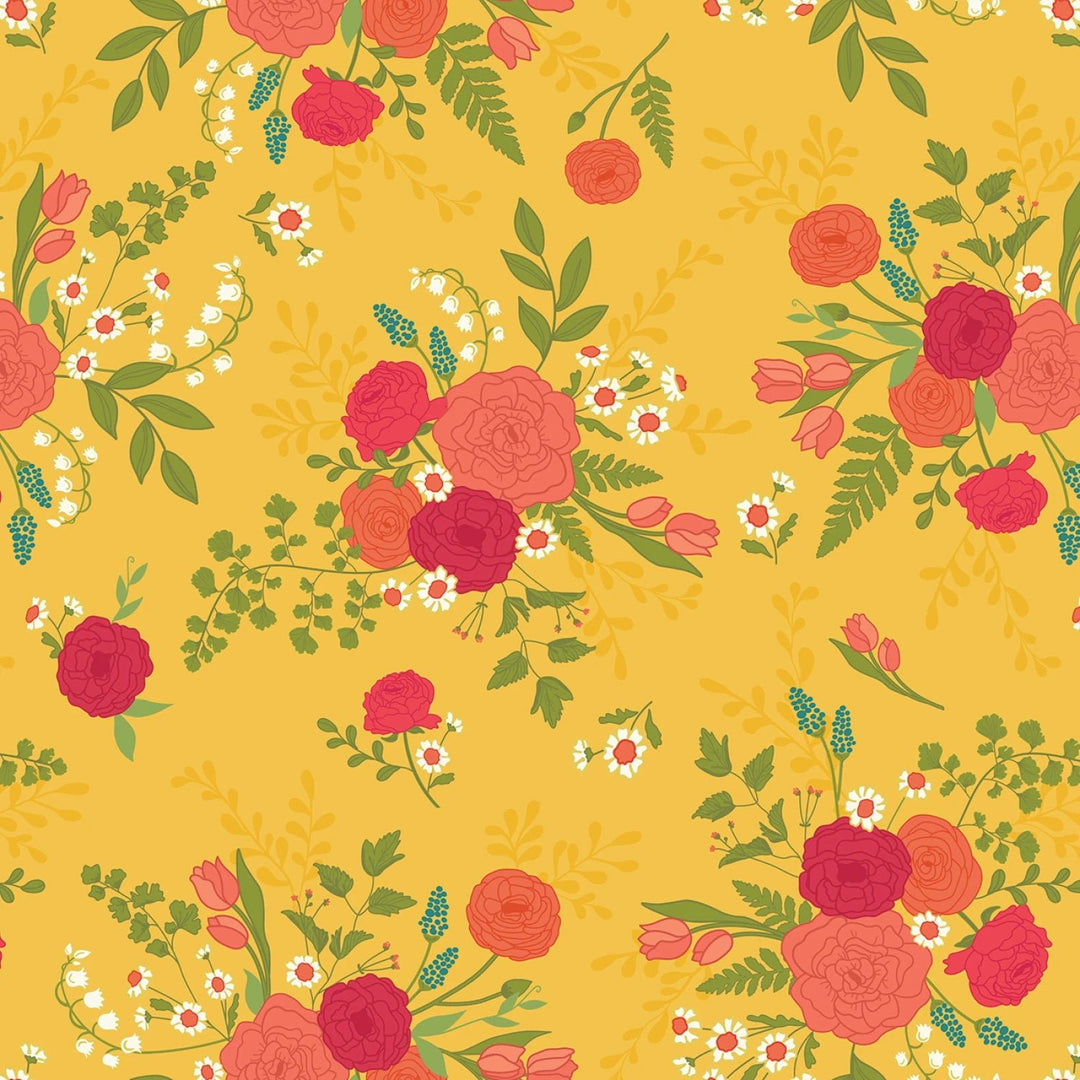 First Blooms | 1 Yard Cuts - Maple Leaf Quilting Company Ltd.