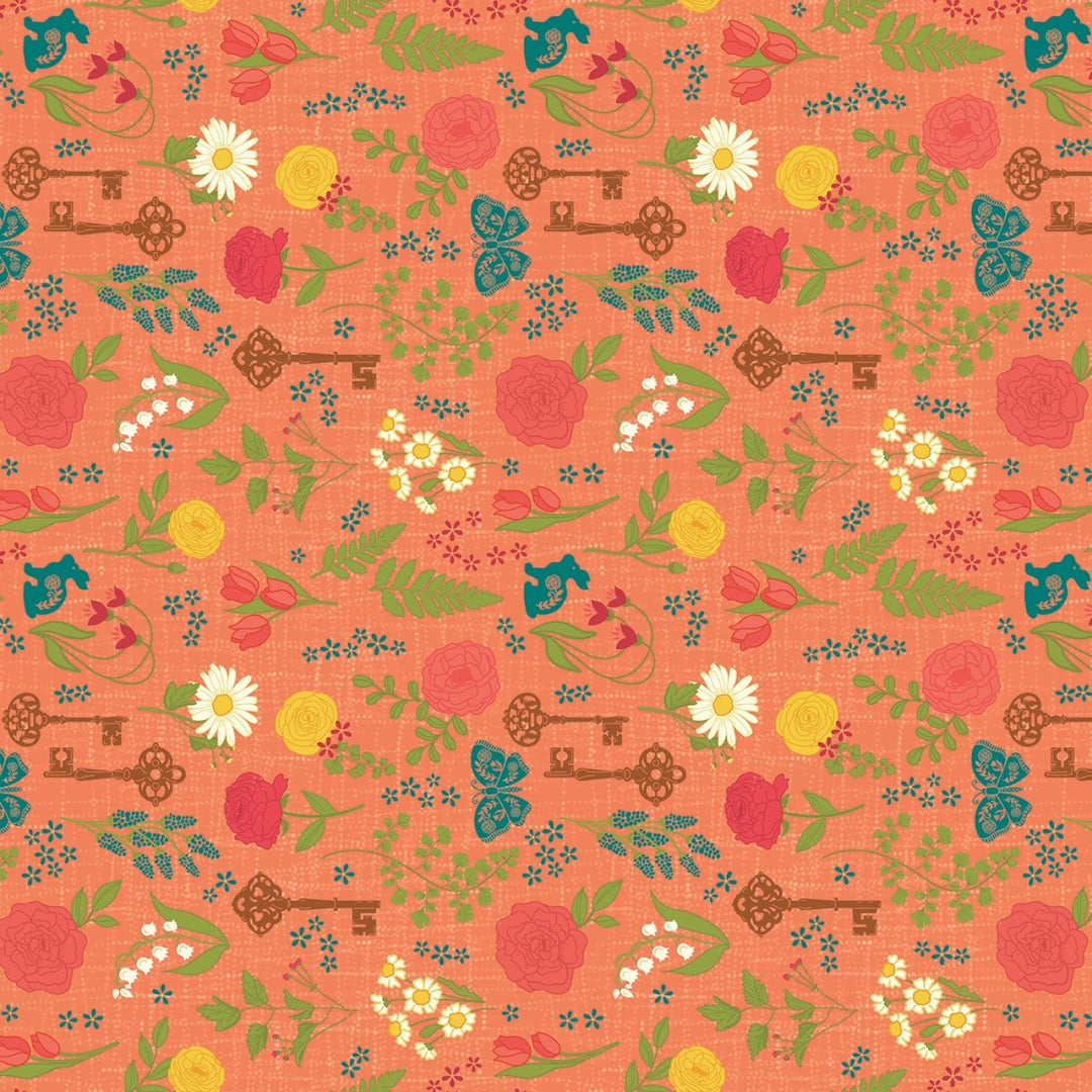 First Blooms by Heather Peterson Collection - 1 Yard Cuts - Maple Leaf Quilting Company Ltd.