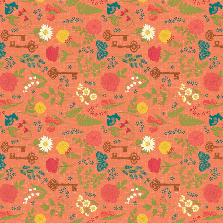 First Blooms by Heather Peterson Collection - 1 Yard Cuts - Maple Leaf Quilting Company Ltd.