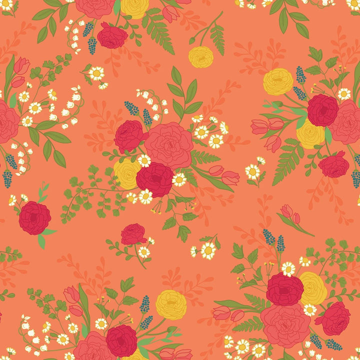 First Blooms by Heather Peterson Collection - 1 Yard Cuts - Maple Leaf Quilting Company Ltd.