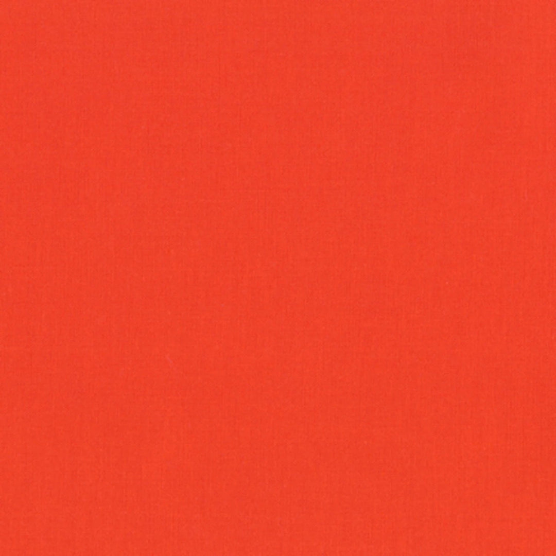 Flame KONA Solid 44” – Sold in UNITS of ¼ metre - Maple Leaf Quilting Company Ltd.
