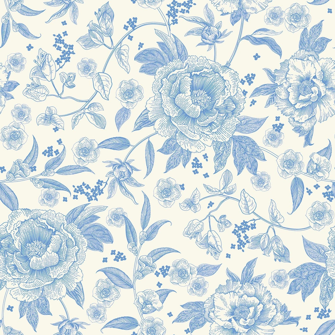 Floral Cream - Penelope by My Minds Eye Collection - | 108" Cotton (WB16648R - CREAM) – Sold in UNITS of ¼ metre - Maple Leaf Quilting Company Ltd.