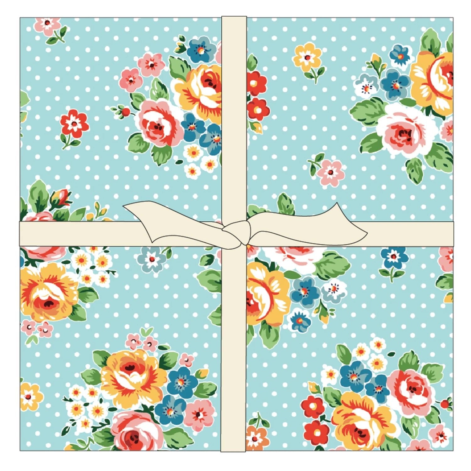 Flower Market | 10in Squares - 42pcs (FM25428) - Maple Leaf Quilting Company Ltd.