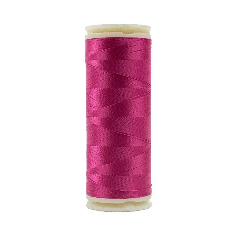 Fuchsia - 704 | InvisaFil™ 100wt Invisible Cottonized Polyester Thread (400m/437yd) - Maple Leaf Quilting Company Ltd.