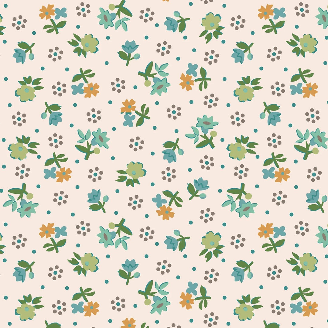 Gentler Times - Pebble by Lori Holt | 108” Cotton (WB16493R - PEBBLE) - Sold in UNITS of 1/4 metre - Maple Leaf Quilting Company Ltd.