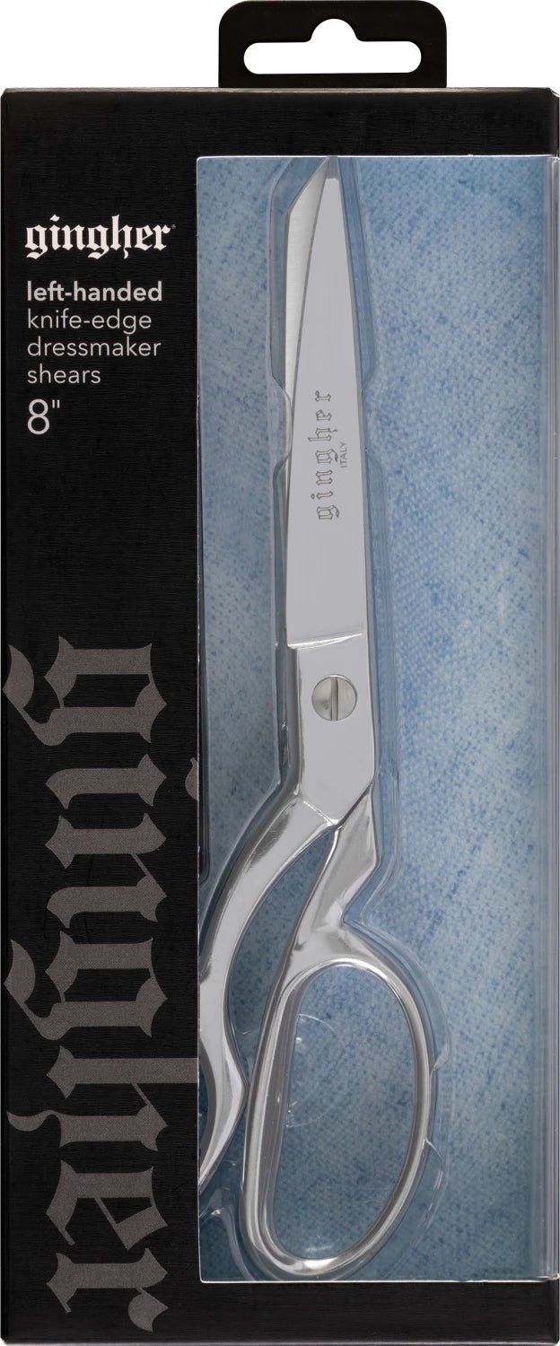 Gingher 8in Knife Edge Left Handed Scissor (220530) - Maple Leaf Quilting Company Ltd.