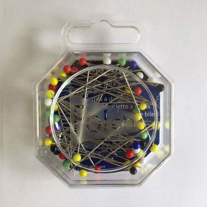 Glass Headed Fine Dressmaking (50 Pins) - Maple Leaf Quilting Company Ltd.