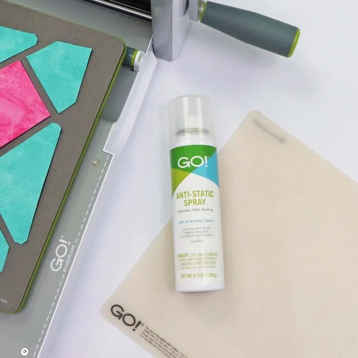 GO! Anti - Static Spray (55666) - Maple Leaf Quilting Company Ltd.