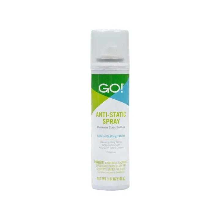 GO! Anti - Static Spray (55666) - Maple Leaf Quilting Company Ltd.