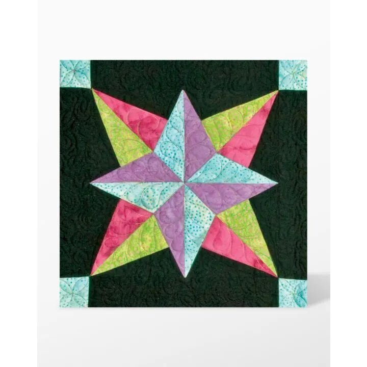GO! Blazing Star - 12" Finished by Eleanor Burns (55051) - Maple Leaf Quilting Company Ltd.