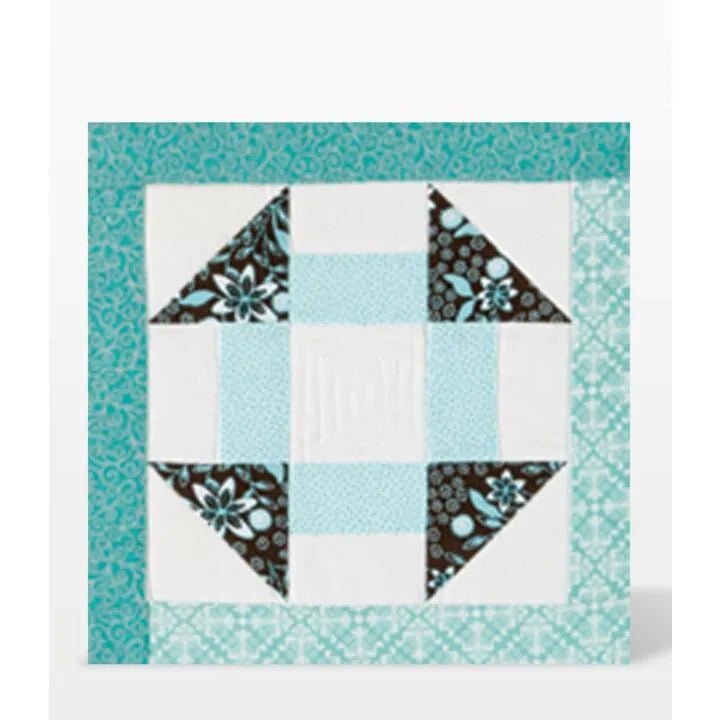 GO! Churn Dash - 9" Finished Die (55339) - Maple Leaf Quilting Company Ltd.