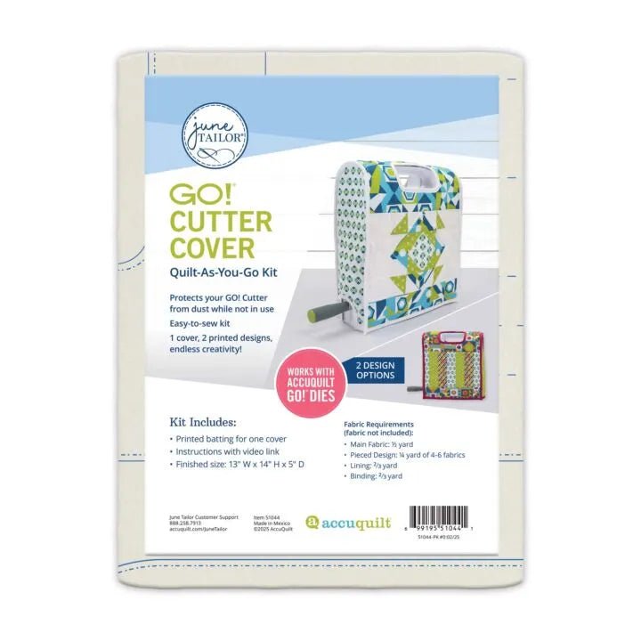 GO! Cutter Cover Quilt - As - You - Go Kit - Maple Leaf Quilting Company Ltd.