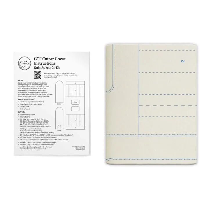 GO! Cutter Cover Quilt - As - You - Go Kit - Maple Leaf Quilting Company Ltd.
