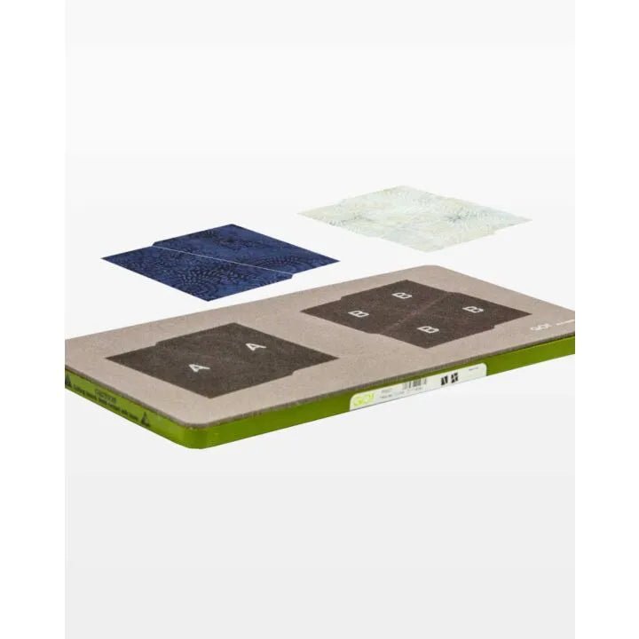 GO! Fractured Tumbler - 3" Finished Die (55627) - Maple Leaf Quilting Company Ltd.