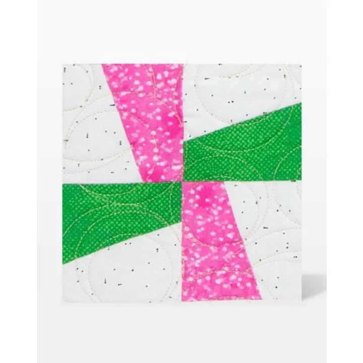 GO! Fractured Tumbler - 3" Finished Die (55627) - Maple Leaf Quilting Company Ltd.