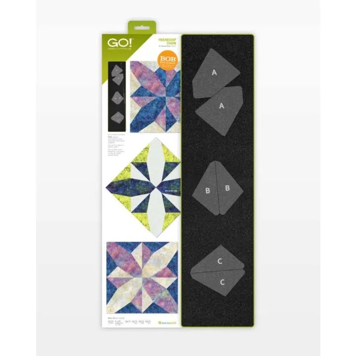 GO! Friendship Chain - 10" Finished Die (55441) - Maple Leaf Quilting Company Ltd.