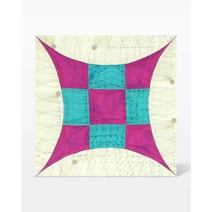 GO! Glorified Nine Patch - 9" Finished Die (55557) - Maple Leaf Quilting Company Ltd.
