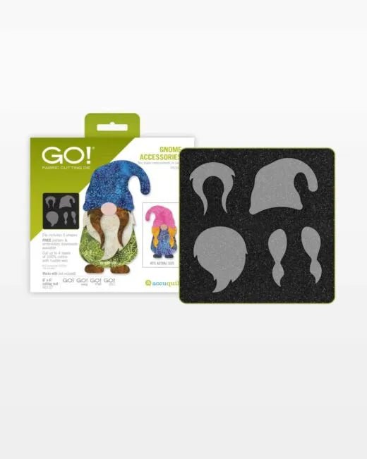 GO! Gnome Accessories Die (55347) - Maple Leaf Quilting Company Ltd.