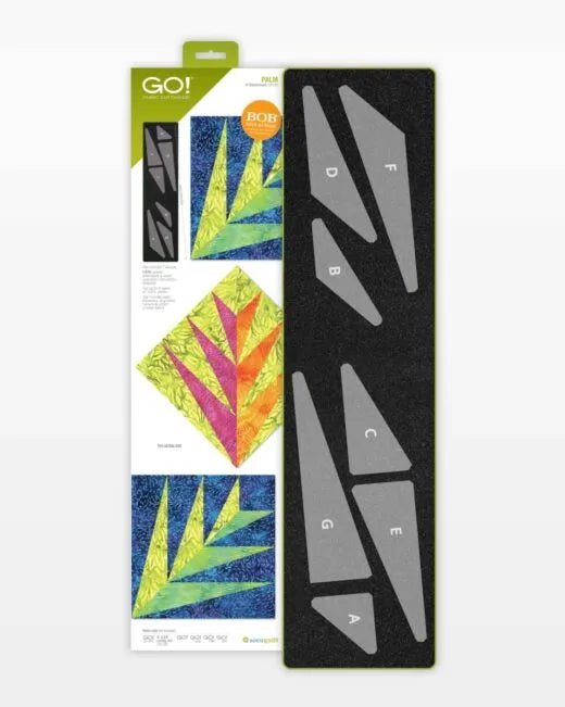 GO! Palm - 8" Finished Die (55193) - Maple Leaf Quilting Company Ltd.
