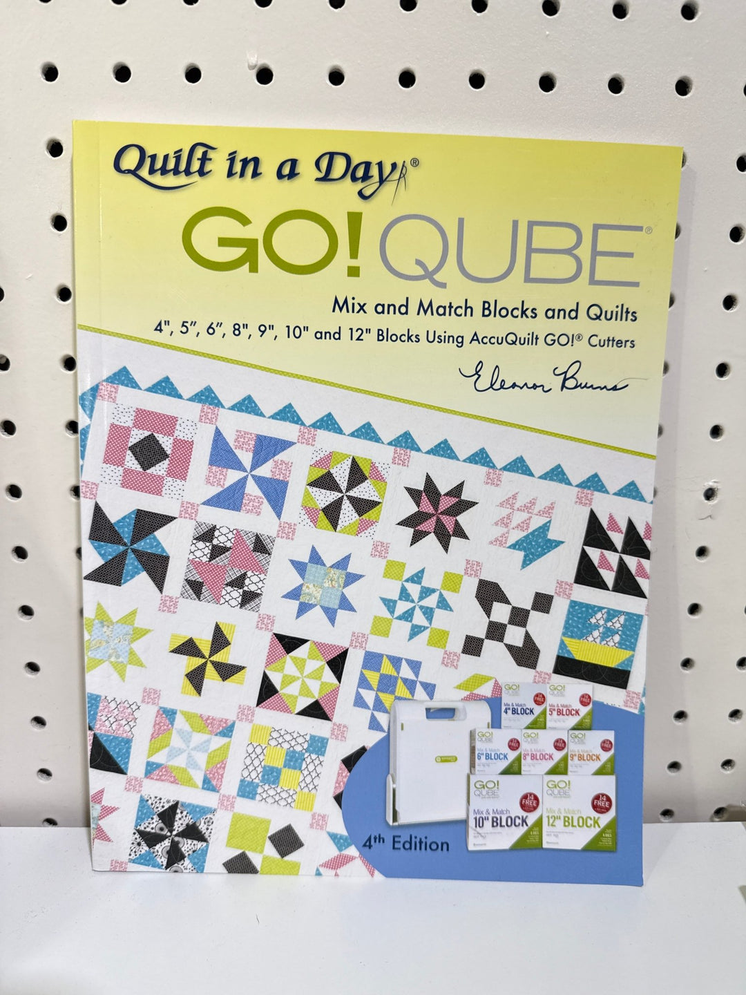 GO! Qube Mix & Match Block System Pattern Book (55984) - Maple Leaf Quilting Company Ltd.