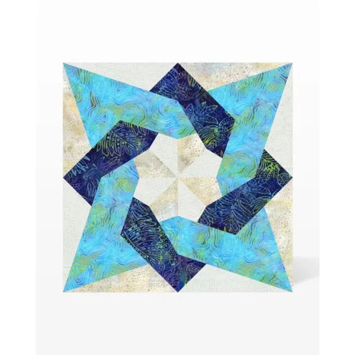 GO! Tangled Star - 10" Finished Die (55543) - Maple Leaf Quilting Company Ltd.