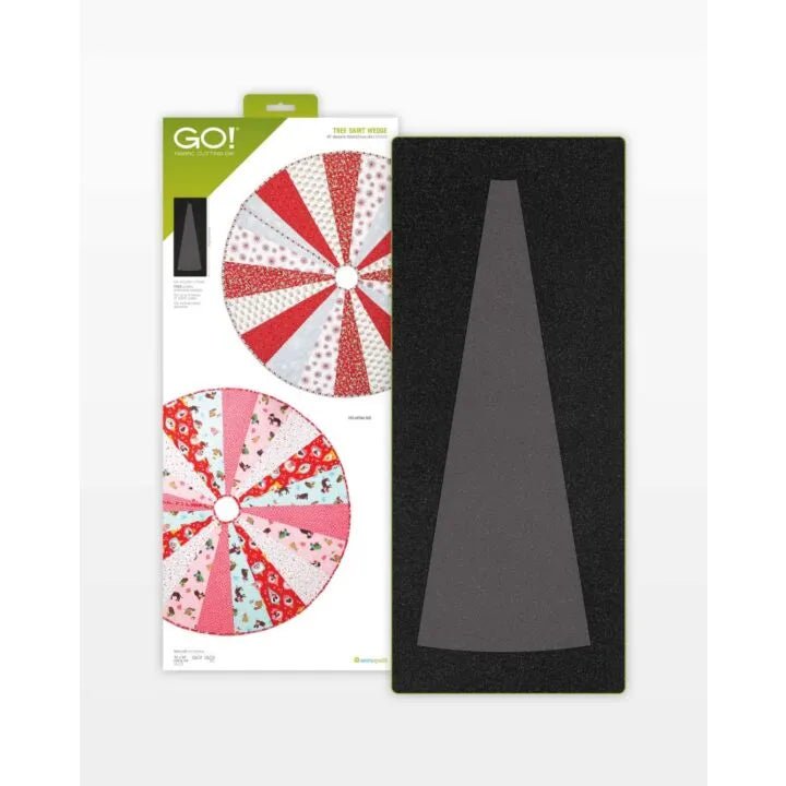GO! Tree Skirt Wedge Die (55620) - Maple Leaf Quilting Company Ltd.