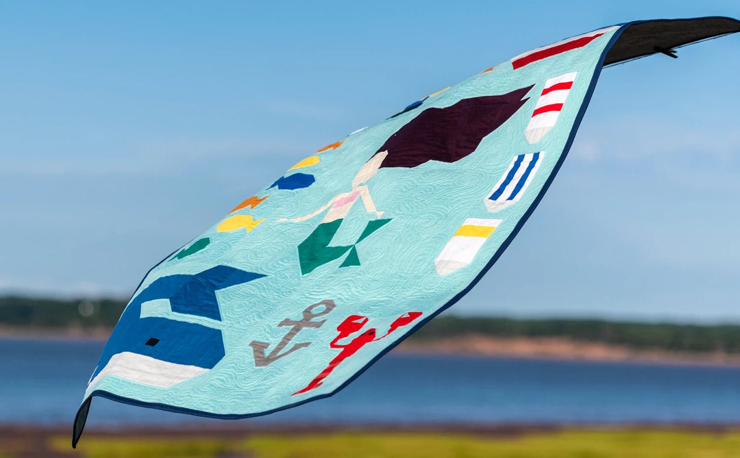 Going Coastal Quilt Pattern (AEGC0525) - Maple Leaf Quilting Company Ltd.