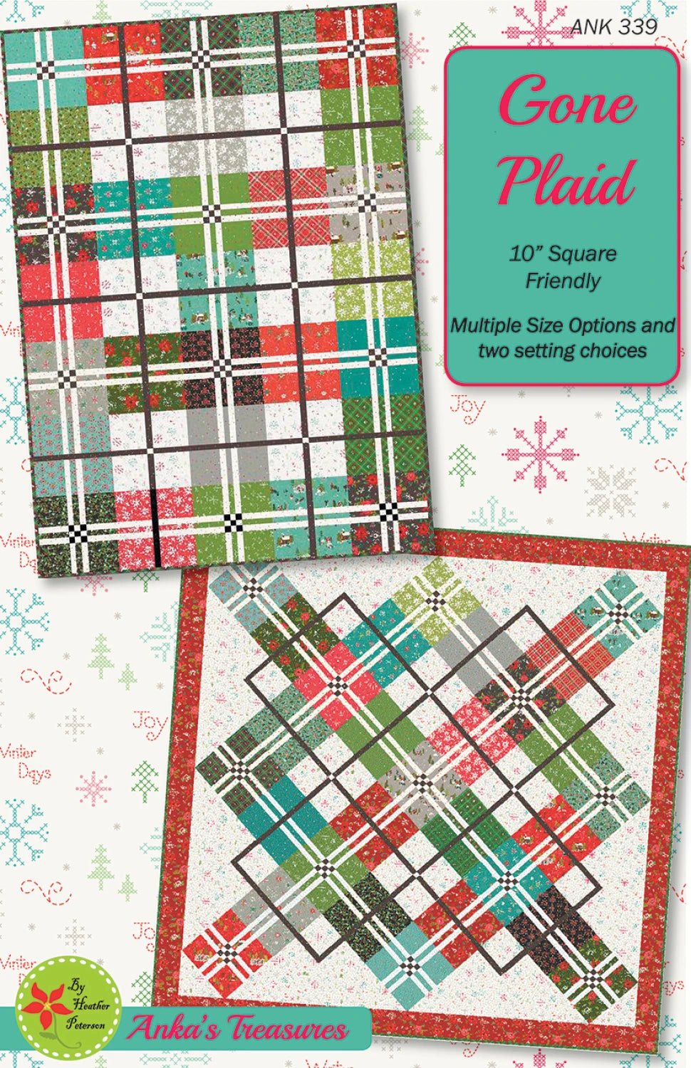 Gone Plaid (ANK339) - Maple Leaf Quilting Company Ltd.