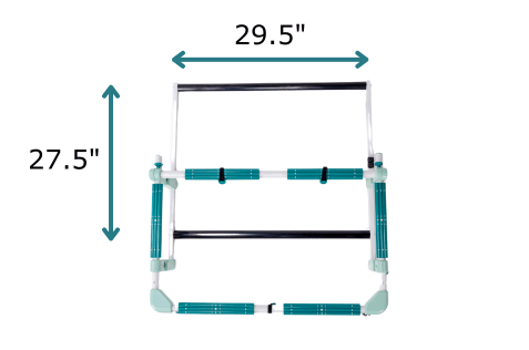 Grace Mini Quilter Tabletop Frame - Maple Leaf Quilting Company Ltd.