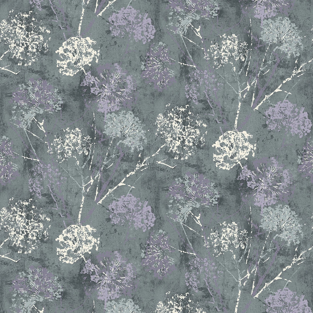 Granite Dandelion Stamp | 108” Cotton (8276S - 92) - Sold in UNITS of 1/4 metre - Maple Leaf Quilting Company Ltd.