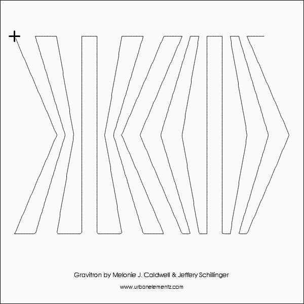 Gravitron - 8.5” Paper Pantograph