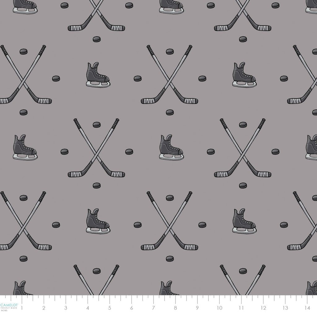 Grey - 🇨🇦 North of Ordinary 44" Wide Cotton (21250105-02) - Maple Leaf Quilting Company Ltd.