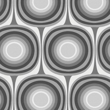 Grey Squircle Design 108" Cotton (1219W - 90) – Sold in UNITS of ¼ metre - Maple Leaf Quilting Company Ltd.