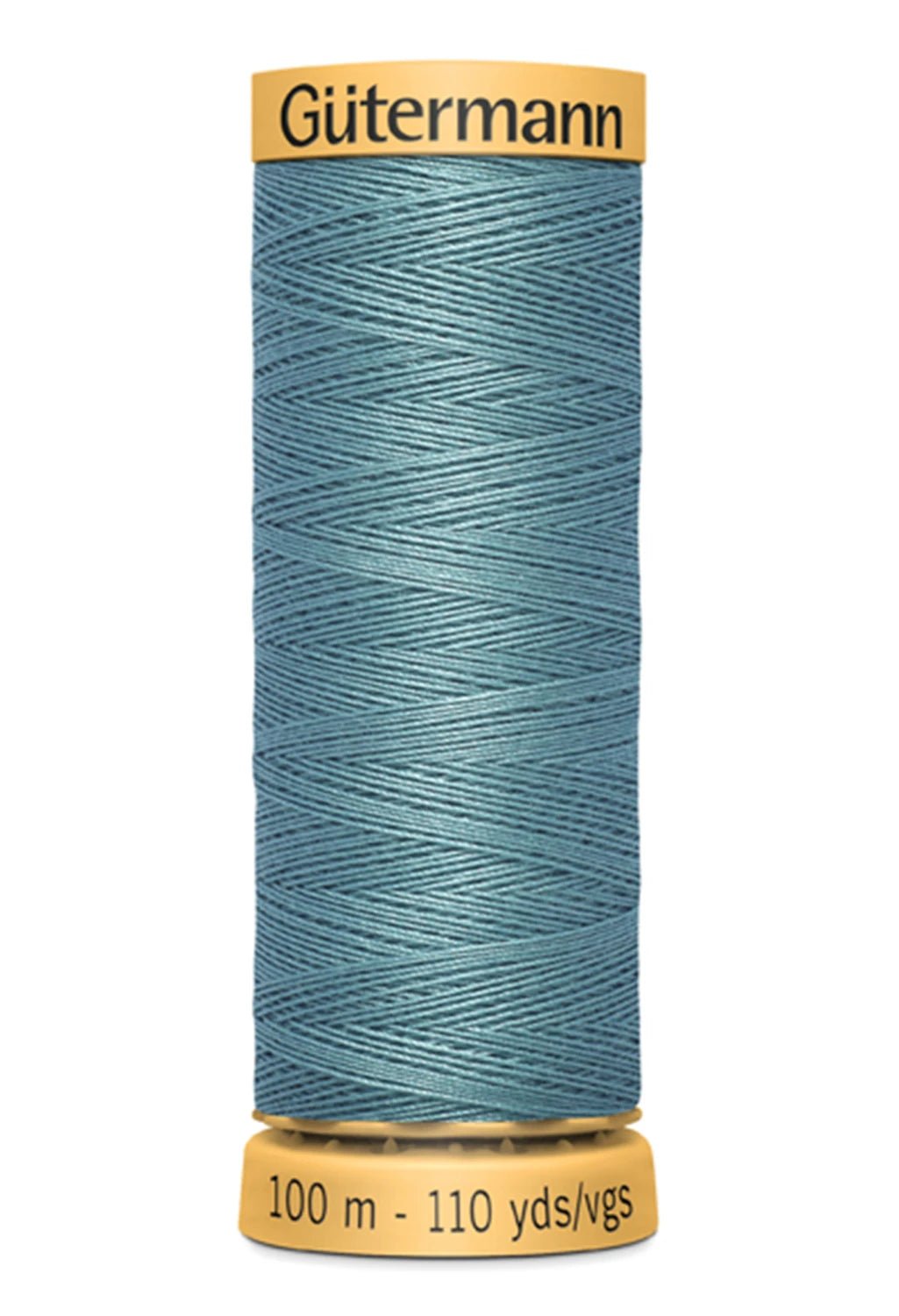 Gutermann Natural Cotton Thread 100m/109yds | Solid Nile River Green - 7620 - Maple Leaf Quilting Company Ltd.