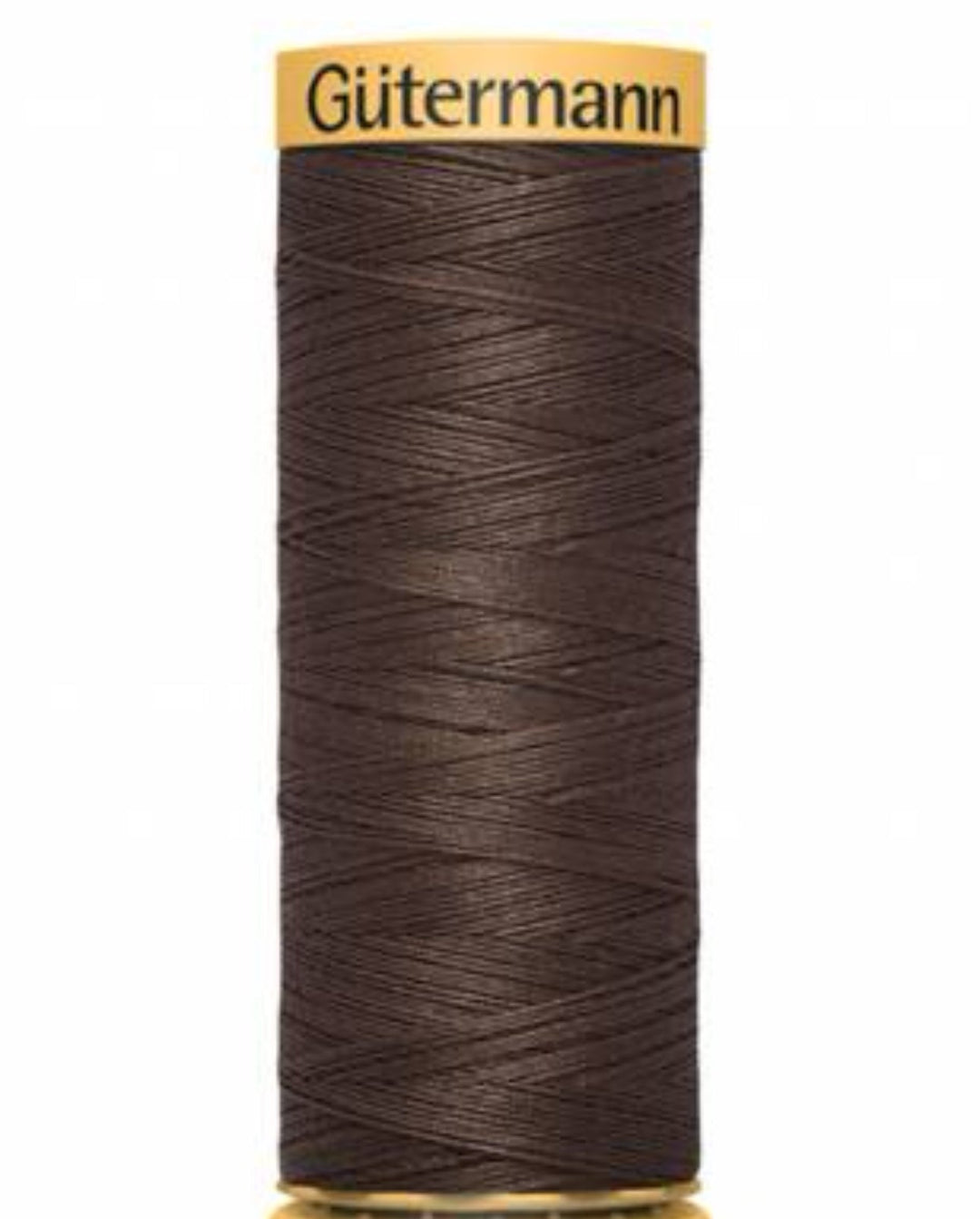 Gutermann Natural Cotton Thread 250m/273yds | Dark Brown - 3110 - Maple Leaf Quilting Company Ltd.