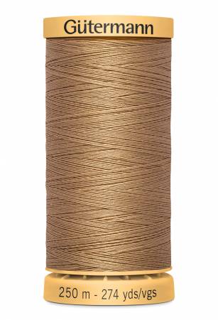 Gutermann Natural Cotton Thread 250m/273yds | Light Brown - 3880 - Maple Leaf Quilting Company Ltd.