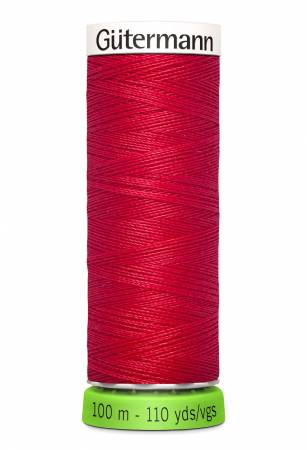 Gutermann Recycled Polyester Thread 100m/110yds | Scarlet - 156 - Maple Leaf Quilting Company Ltd.