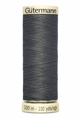 Gutermann Sew - all Polyester All Purpose Thread 100m| Smoke (729883 - 116) - Maple Leaf Quilting Company Ltd.